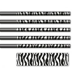 Alternative view of Zebra Black on White