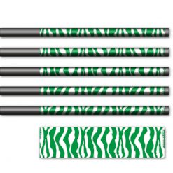 Alternative view of Zebra Green on White