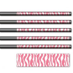 Alternative view of Zebra Pink on White