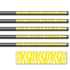 Alternative view of Zebra Yellow on White