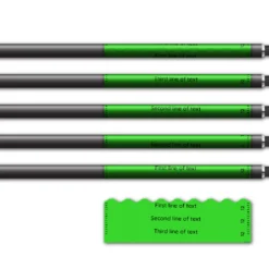 Alternative view of Shorty - Fluorescent Green