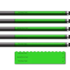 Alternative view of Wave Edge - Fluorescent Green