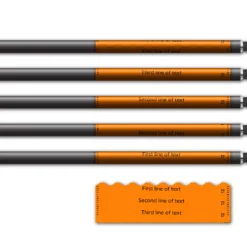Alternative view of Shorty - Fluorescent Orange