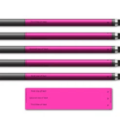 Alternative view of Regular - Fluorescent Pink