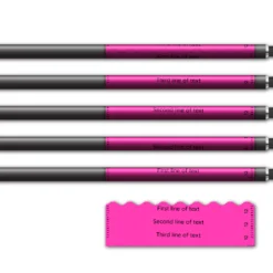 Alternative view of Shorty - Fluorescent Pink
