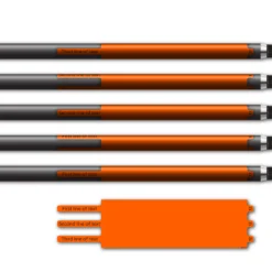 Alternative view of Ultralight - Fluorescent Red Orange