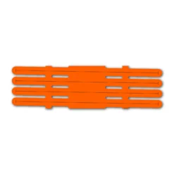 4 fletch Vortex - Fluor Red Orange