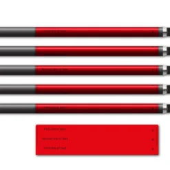 Alternative view of Regular - Fluorescent Red