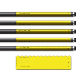 Alternative view of Wave Edge - Fluorescent Yellow