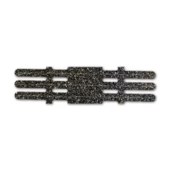 Vortex - Glitter Black