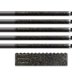 Alternative view of Wave Edge - Glitter Black