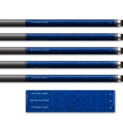 Alternative view of Regular - Glitter Blue