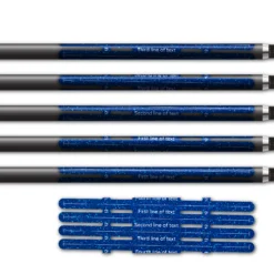 Alternative view of 4 Fletch Vortex - Glitter Blue