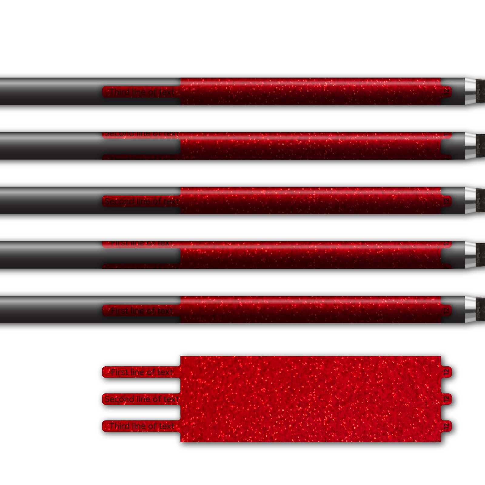 Ultralight - Glitter Red - Image 2