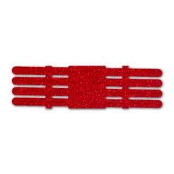 4 Fletch Vortex - Glitter Red