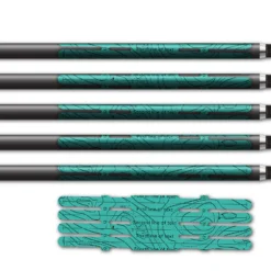 Alternative view of 4 fletch Vortex - Into the Outdoors Aqua