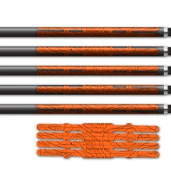 Alternative view of 4 fletch Vortex - Into the Outdoors Orange
