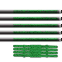 Alternative view of 4 fletch Vortex - Into the Outdoors Green