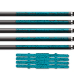 Alternative view of 4 fletch Vortex - Into the Outdoors Teal