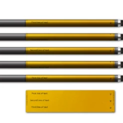 Alternative view of Regular - Retro-Reflective Yellow