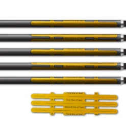 Alternative view of Vortex - Retro-reflective Yellow