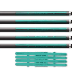 Alternative view of 4 fletch Vortex - Aqua