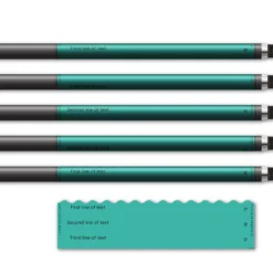 Alternative view of Wave Edge - Aqua
