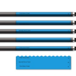 Alternative view of Wave Edge - Baby Blue