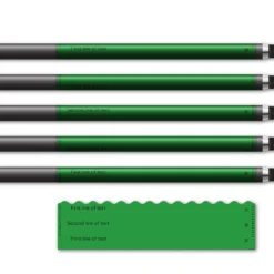 Alternative view of Wave Edge - Green