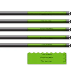 Alternative view of Shorty Wave Edge - Lime
