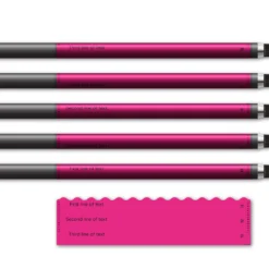 Alternative view of Wave Edge - Magenta