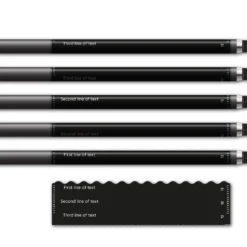 Alternative view of Wave Edge - Matt Black