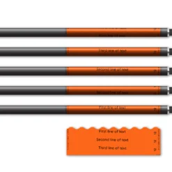 Alternative view of Shorty Wave Edge - Orange