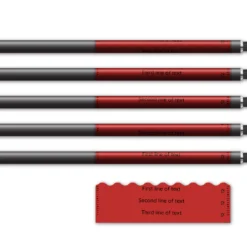 Alternative view of Shorty Wave Edge - Red