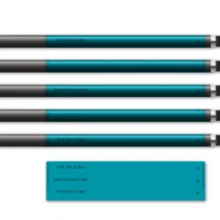 Alternative view of Regular - Standard Electric Teal