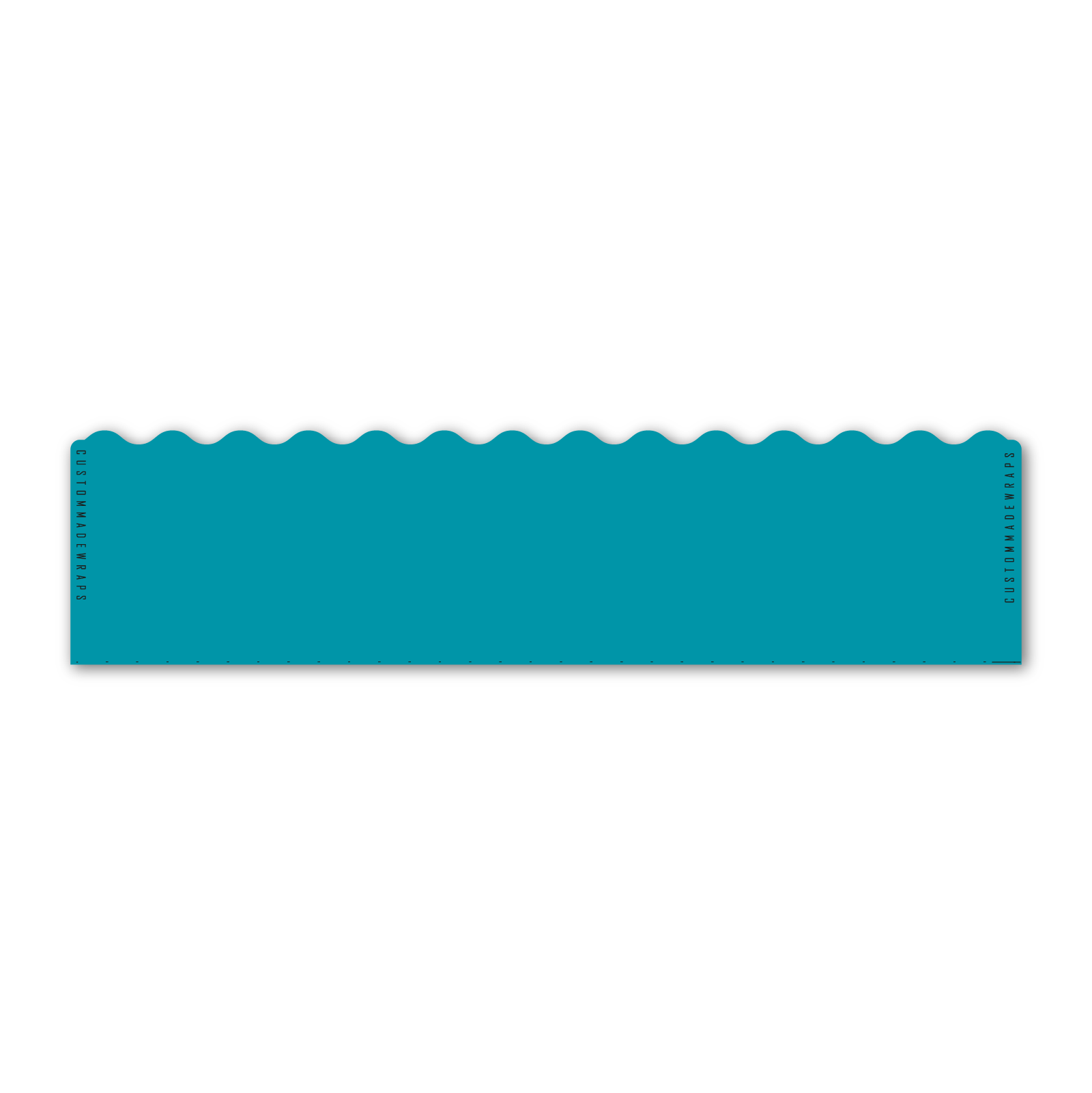 Wave Wraps Wave Edge - Teal - CustomMadeWraps.com