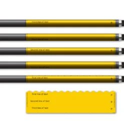 Alternative view of Wave Edge - Yellow