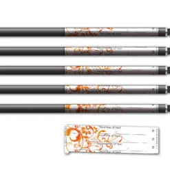 Alternative view of Spin Elite - Chinese Garden Orange on White