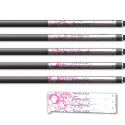 Alternative view of Spin Elite - Chinese Garden Pink on White