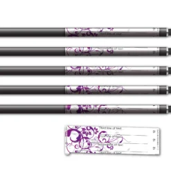 Alternative view of Spin Elite - Chinese Garden Purple on White