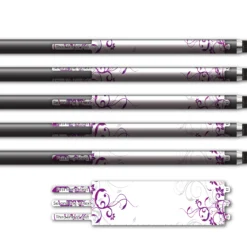Alternative view of Ultralight - Chinese Garden Purple on White