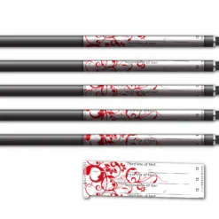 Alternative view of Spin Elite - Chinese Garden Red on White