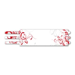 Ultralight - Chinese Garden Red on White