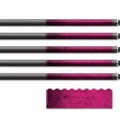 Alternative view of Shorty - Grunge Magenta