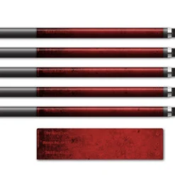 Alternative view of Regular - Grunge Red