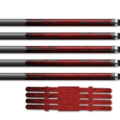 Alternative view of 4 fletch Vortex - Grunge Red