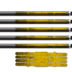 Alternative view of 4 fletch Vortex - Grunge Yellow