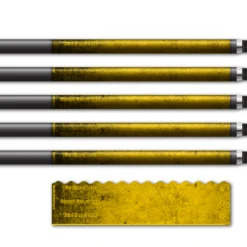 Alternative view of Wave Edge - Grunge Yellow
