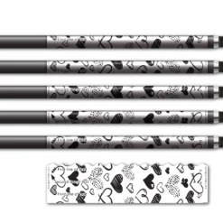 Alternative view of Wave Edge - Hearts Black