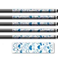 Alternative view of Wave Edge - Hearts Blue